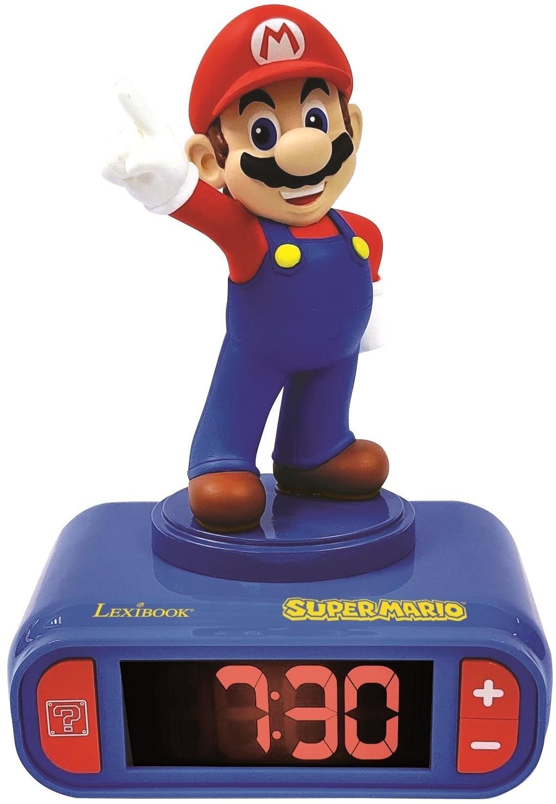 Lexibook Super Mario ébresztőóra hanghatásokkal