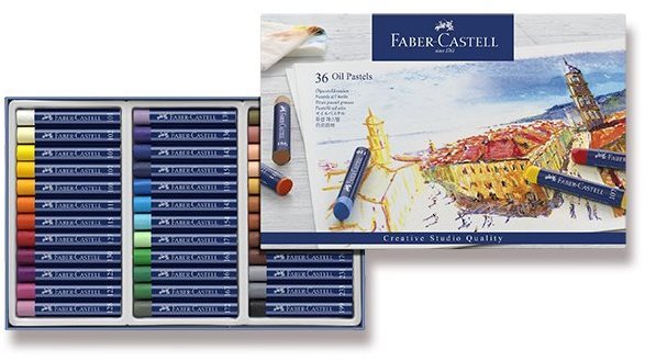 Faber-Castell olajkréta, 36 szín