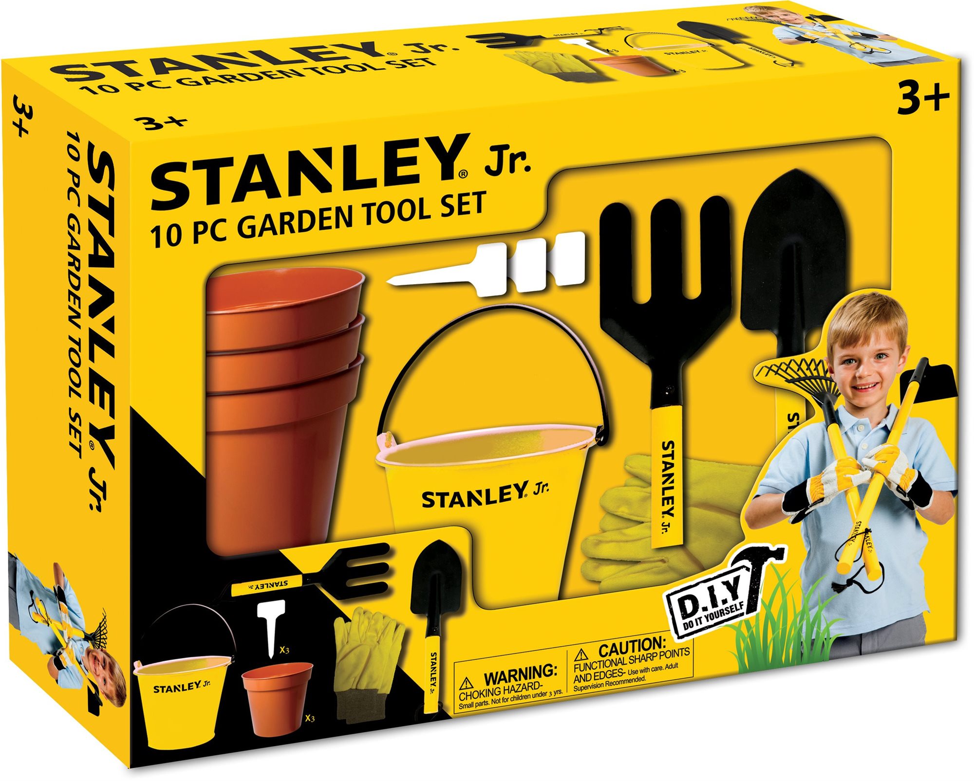 Stanley Jr. SG003-10-SY Kerti szett, 10 darabos