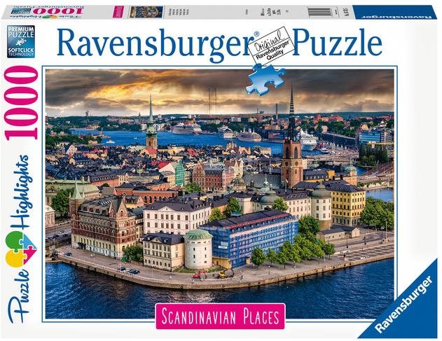 Ravensburger 167425 Skandinávia Stockholm, Svédország 1000 darab