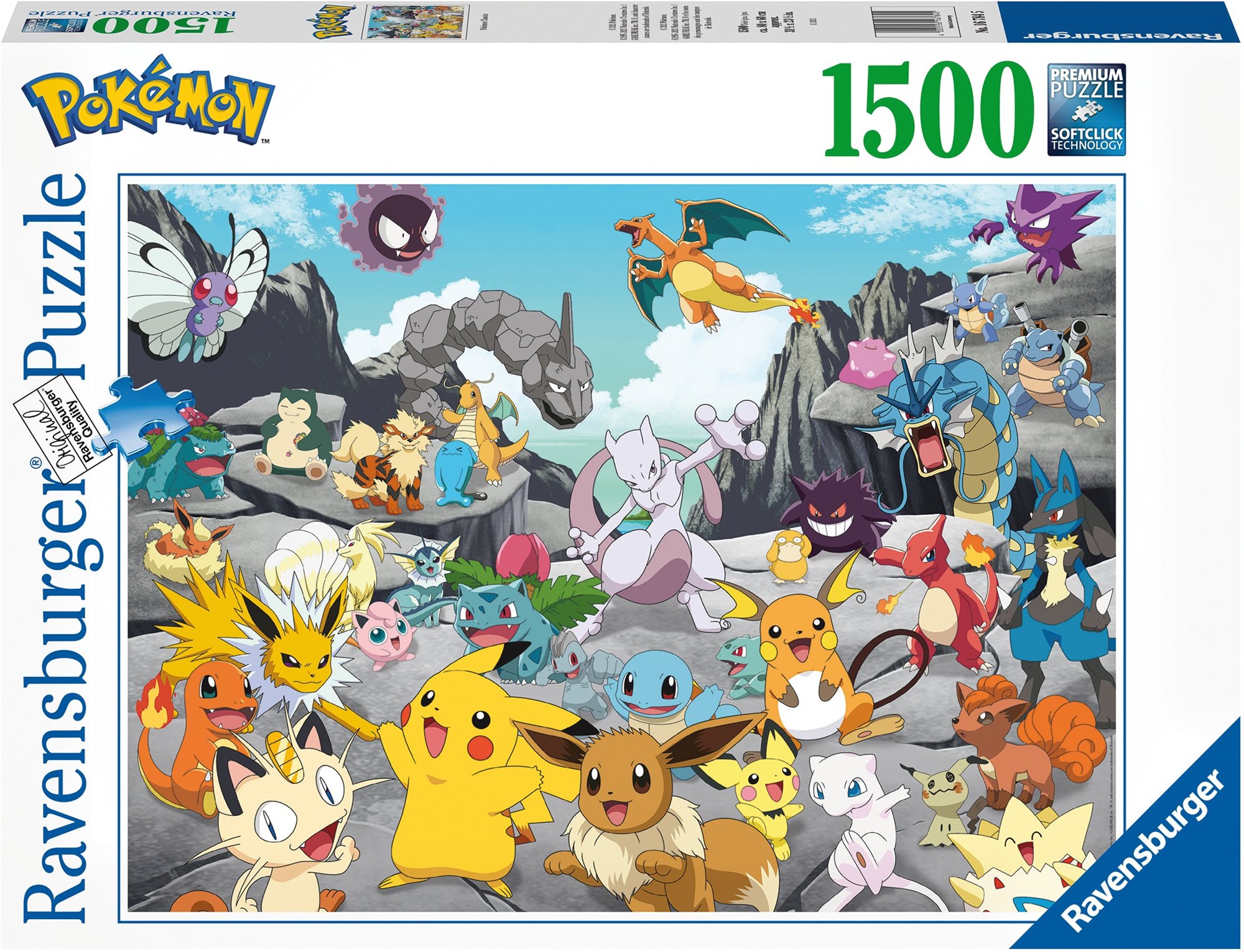 Ravensburger 167845 Pokémon 1500 darab