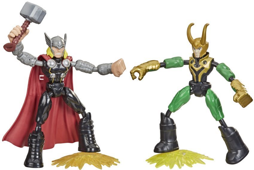 Avengers Bend and Flex Thor VS Loki