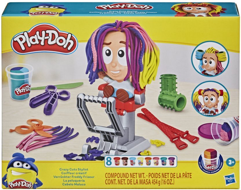 Play-Doh őrült fodrászat
