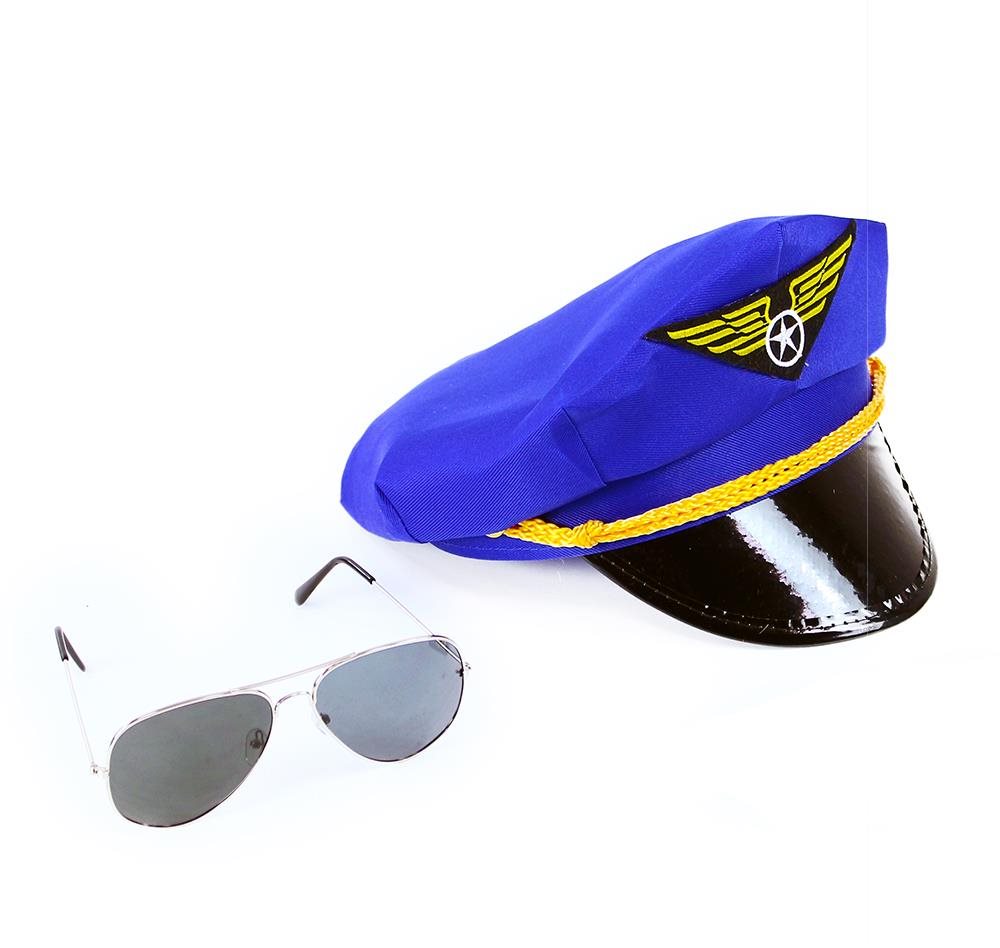 Rappa Készlet - Pilóta sapka szemüveggel