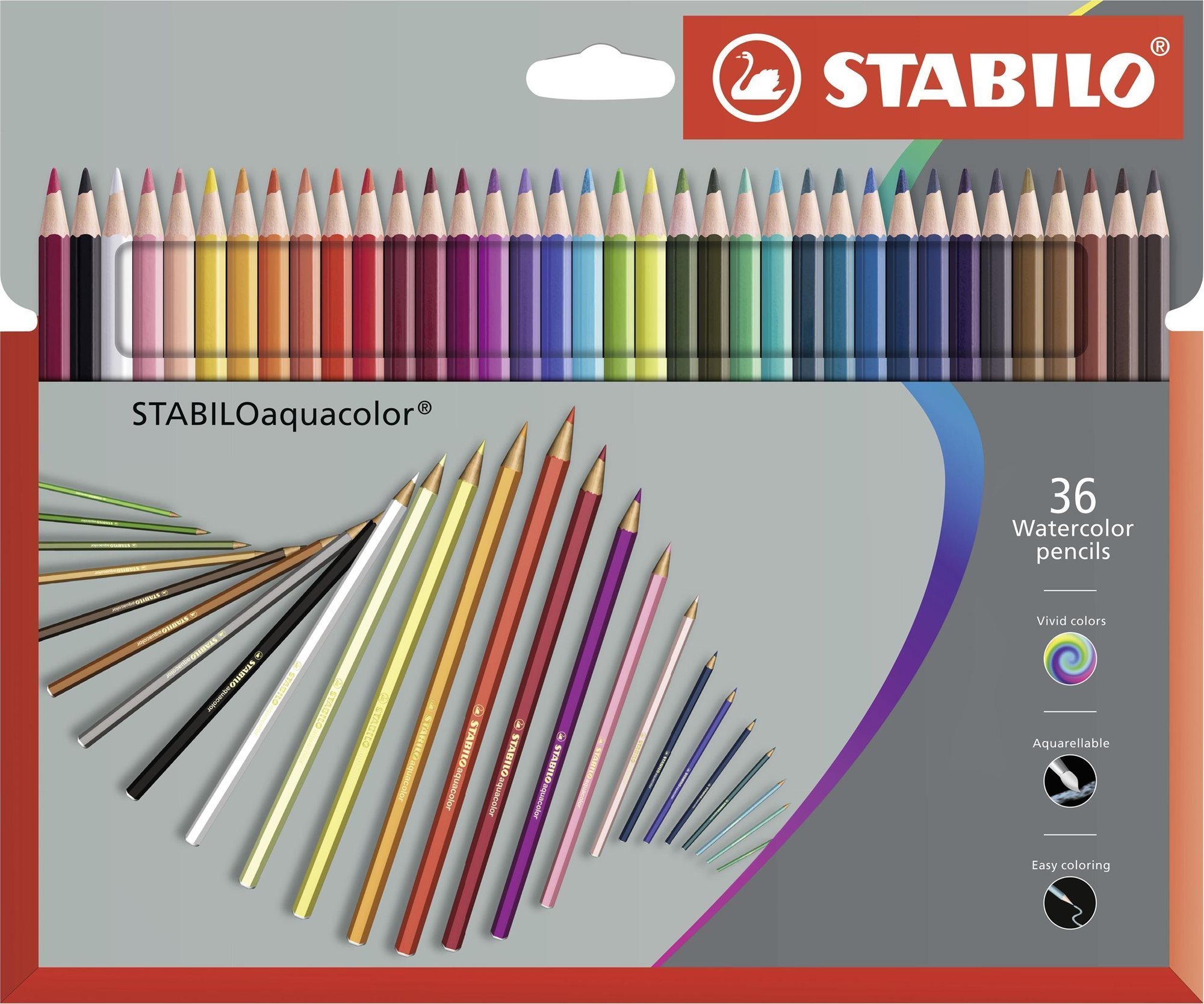STABILOaquacolor 36 db karton tok Premium