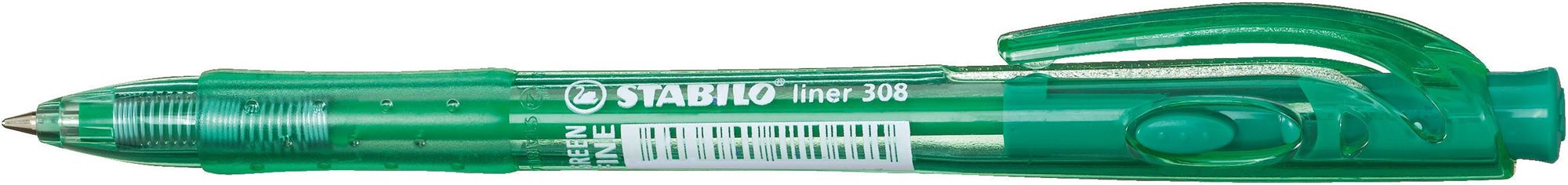 STABILO liner 308, zöld 10 db