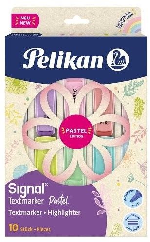 Pelikan SIGNAL, pasztell színek - 10 db-os csomag