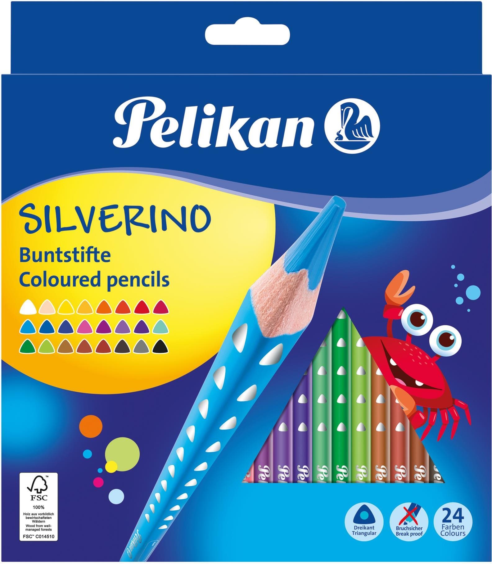 Pelikan Silverino vékony 24 szín