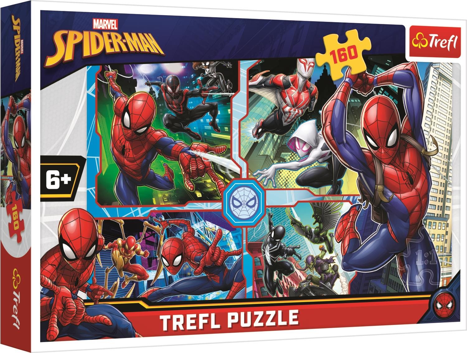 A Trefl Puzzle Spiderman ment 160 darabos