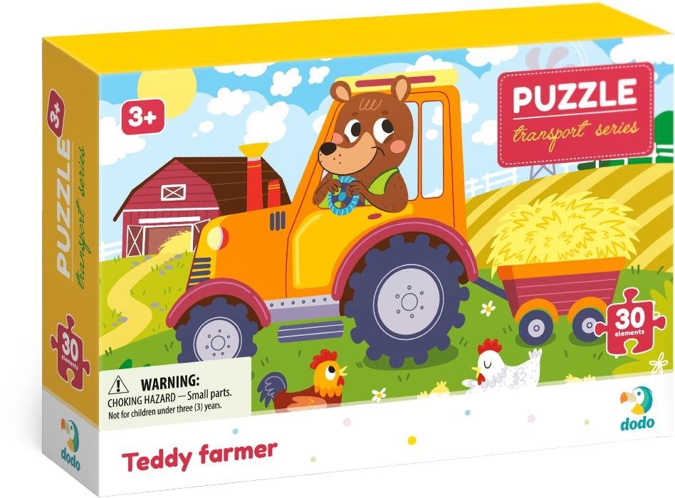 Puzzle Puzzle Foglalkozások Teddy, a farmer 30 darab