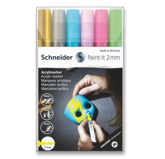 Schneider Paint-It 310 V2 akrylový, 6 ks