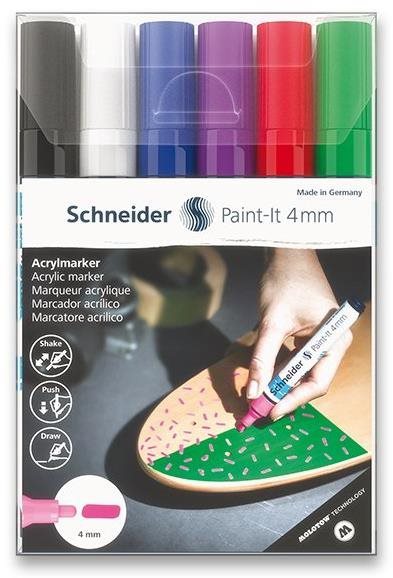 Schneider Paint-It 320 V1 akrylový, 6 ks