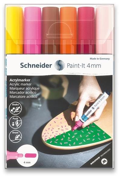 Schneider Paint-It 320 V3 akrylový, 6 ks