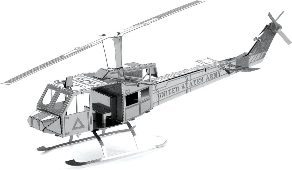 Metal Earth UH-1 Huey Helicopter