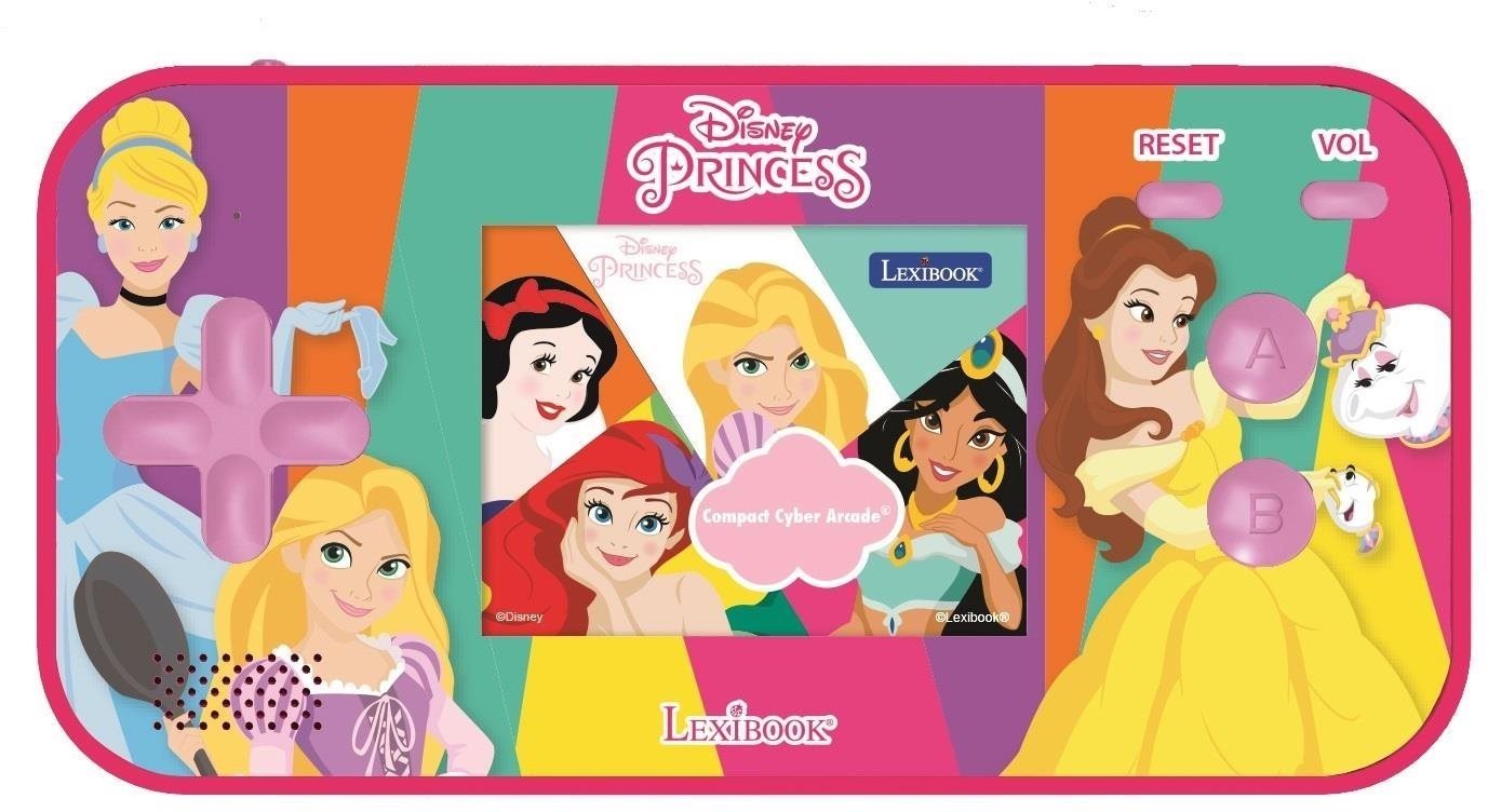 Lexibook Disney hercegnők hordozható játékkonzol