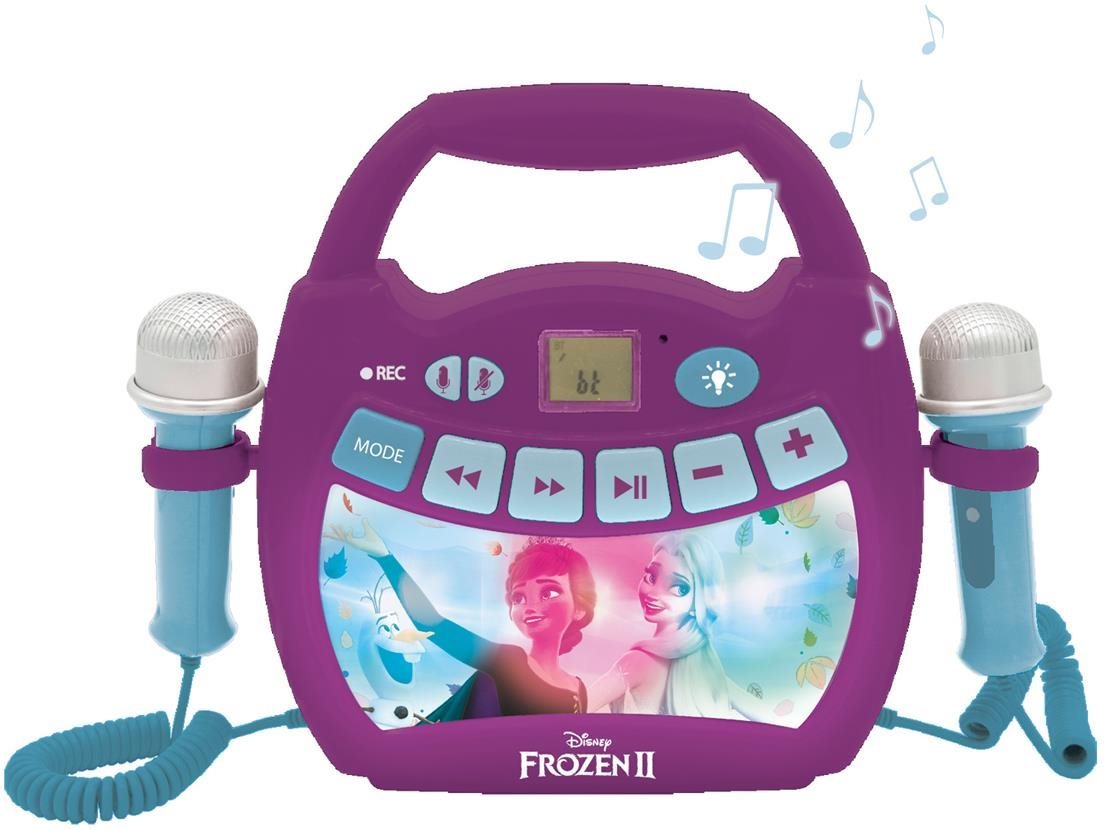 Lexibook Disney Frozen Világító Bluetooth hangszóró mikrofonnal és újratölthető akkumulátorral