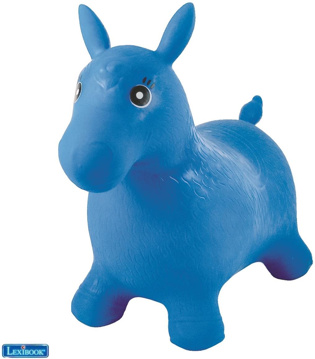 Lexibook Felfújható ugráló kék ló