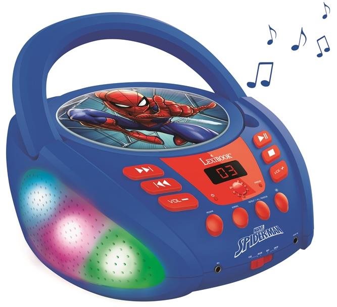 Lexibook Spider-Man Bluetooth CD-lejátszó fényekkel