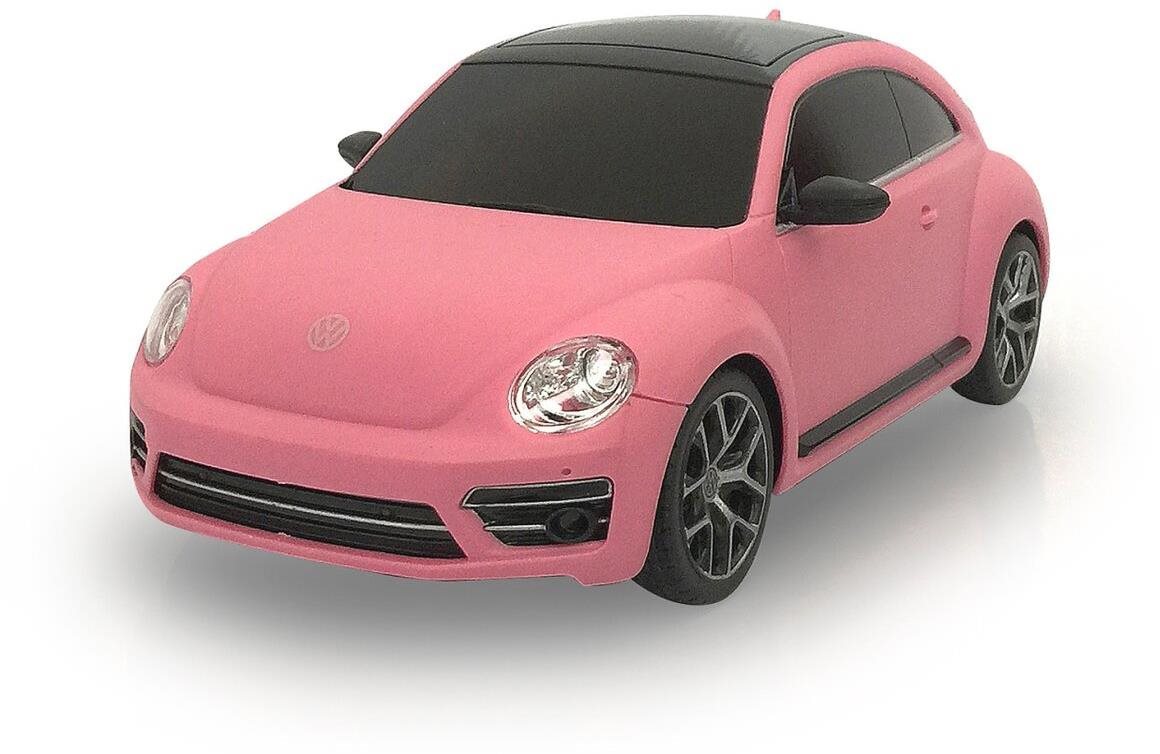 Jamara VW New Beetle 1:24 rózsaszín/piros 2,4GHz