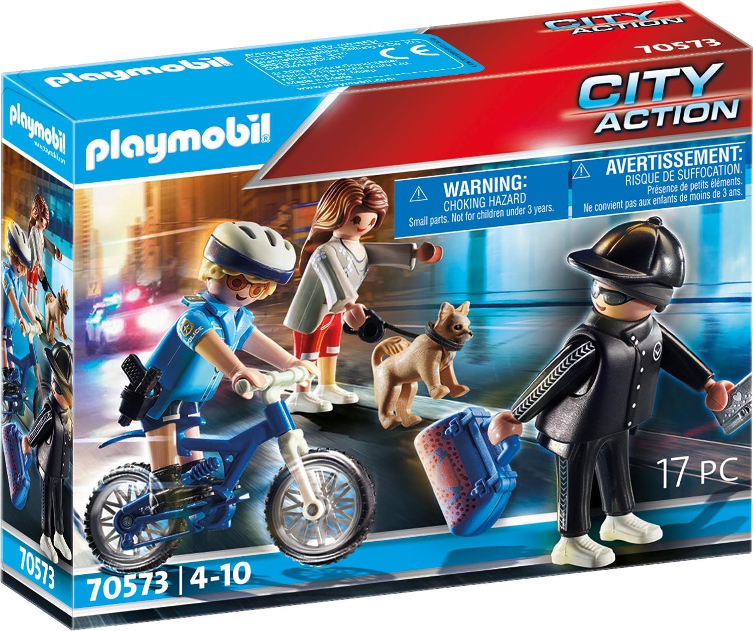 Playmobil 70573 Rendőrségi bicikli: Zsebtolvaj nyomában