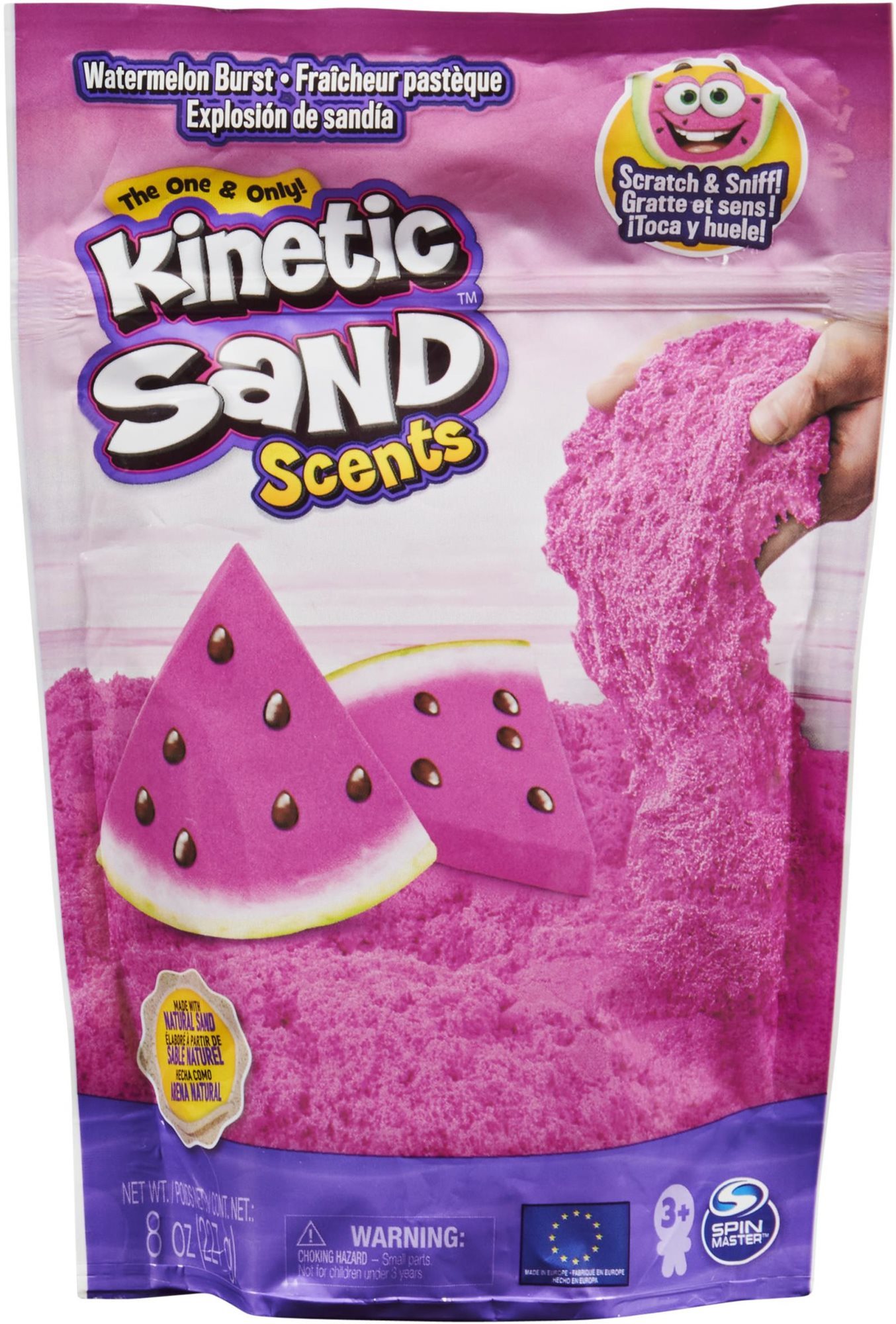 Kinetikus homok Kinetic Sand Illatos folyékony homok - Dinnye