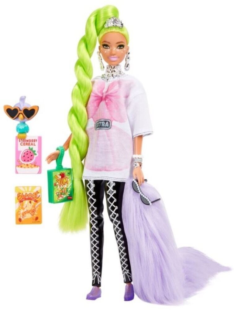 Barbie Extra - Neonzöld haj