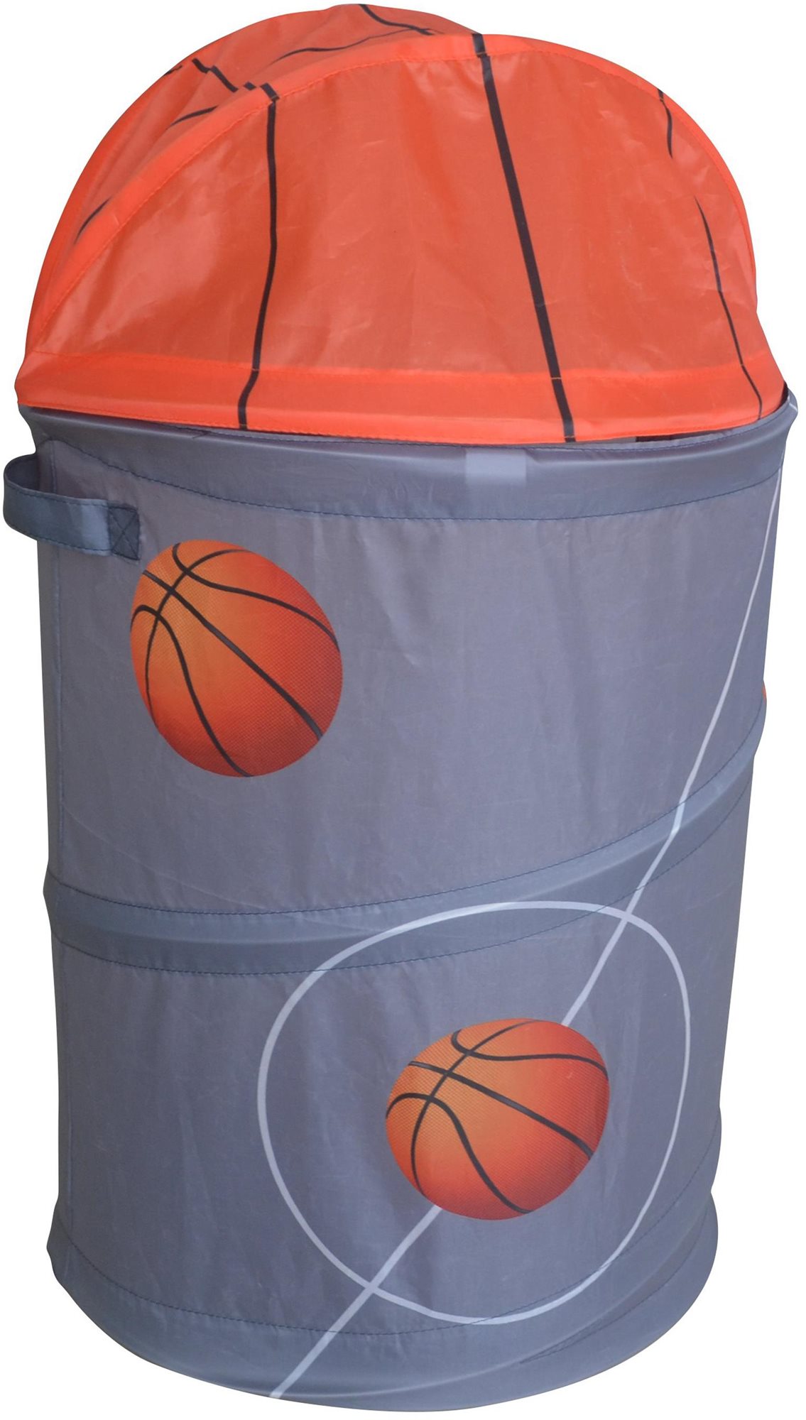 Játéktároló kosár - kosárlabda 35x35x60 cm