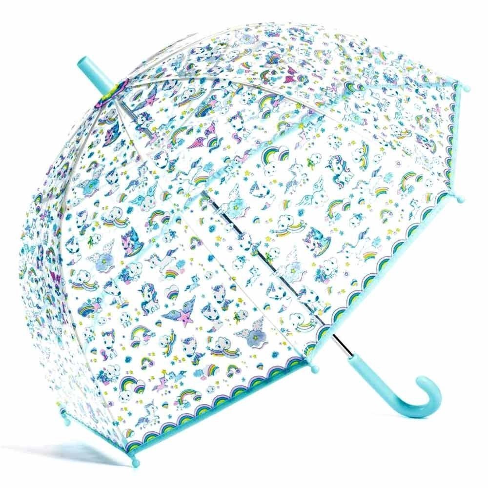 Djeco Gyönyörű dizájnos esernyő - Egyszarvúak