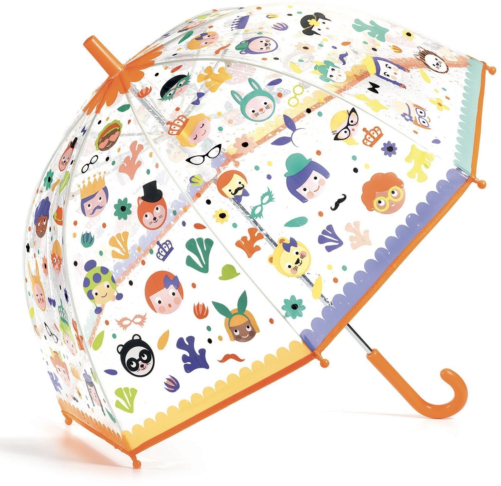 Djeco Gyönyörű dizájnos esernyő - Arcok
