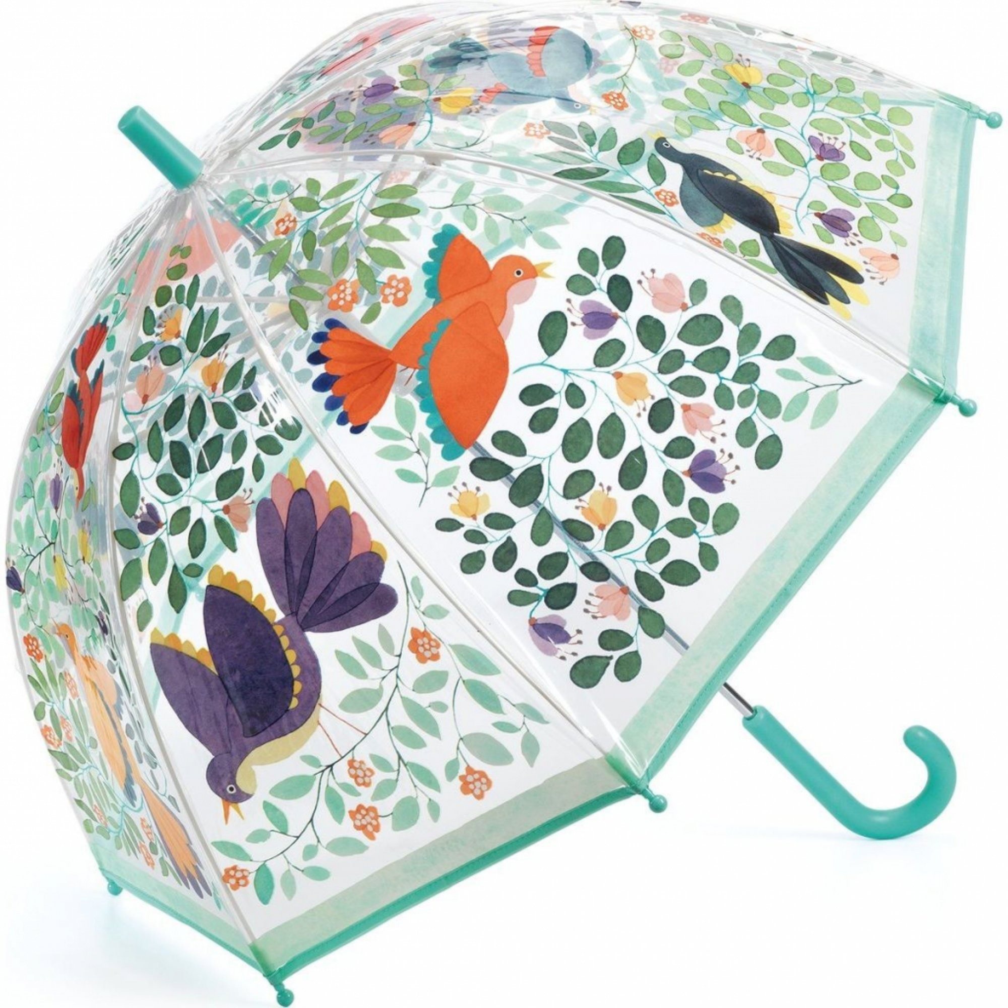 Djeco Gyönyörű dizájnos esernyő - Virágok és madarak