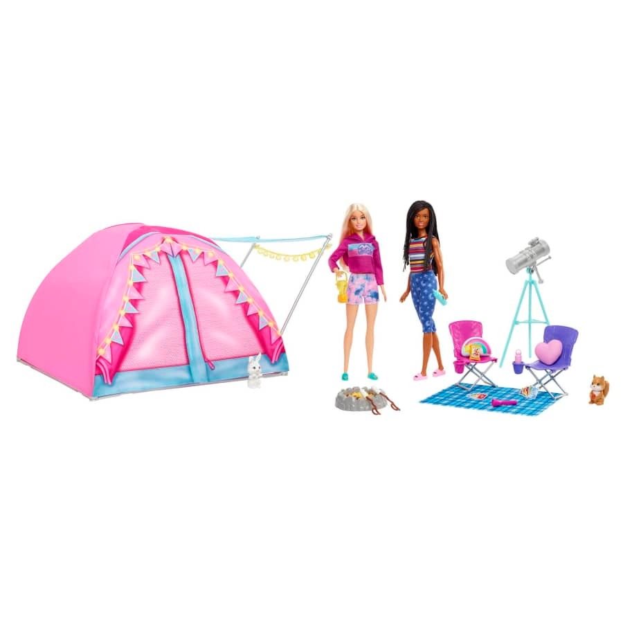 Barbie Dha Sátor 2 babával és kiegészítőkkel