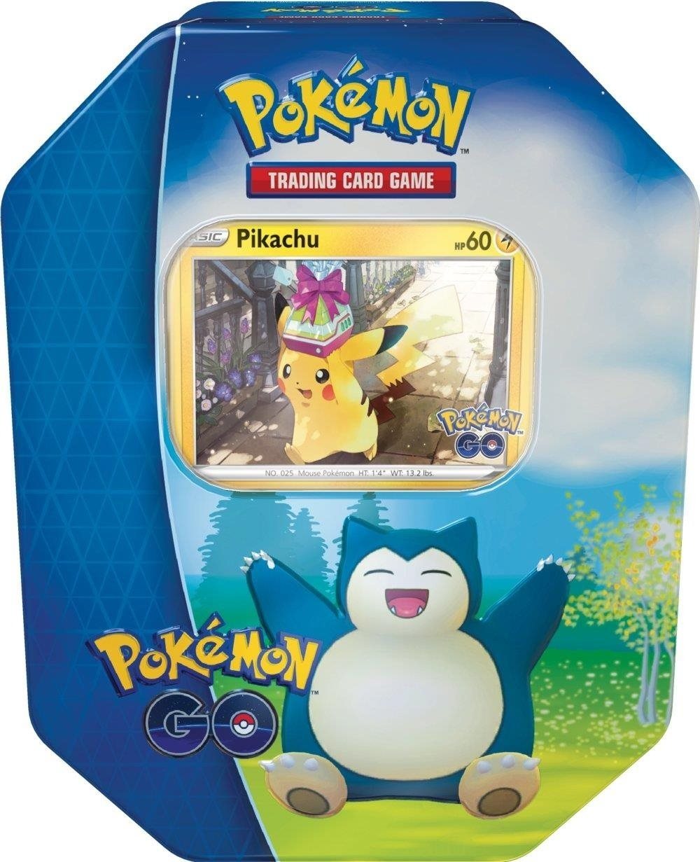Kártyajáték Pokémon TCG: Pokémon GO - Gift Tin Snorlax