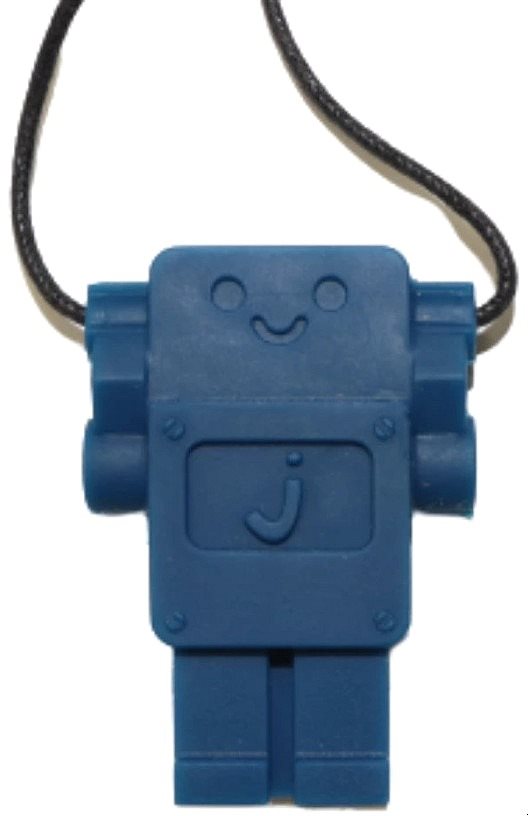 Jellystone Designs Nyugtató medál - Robot, kék