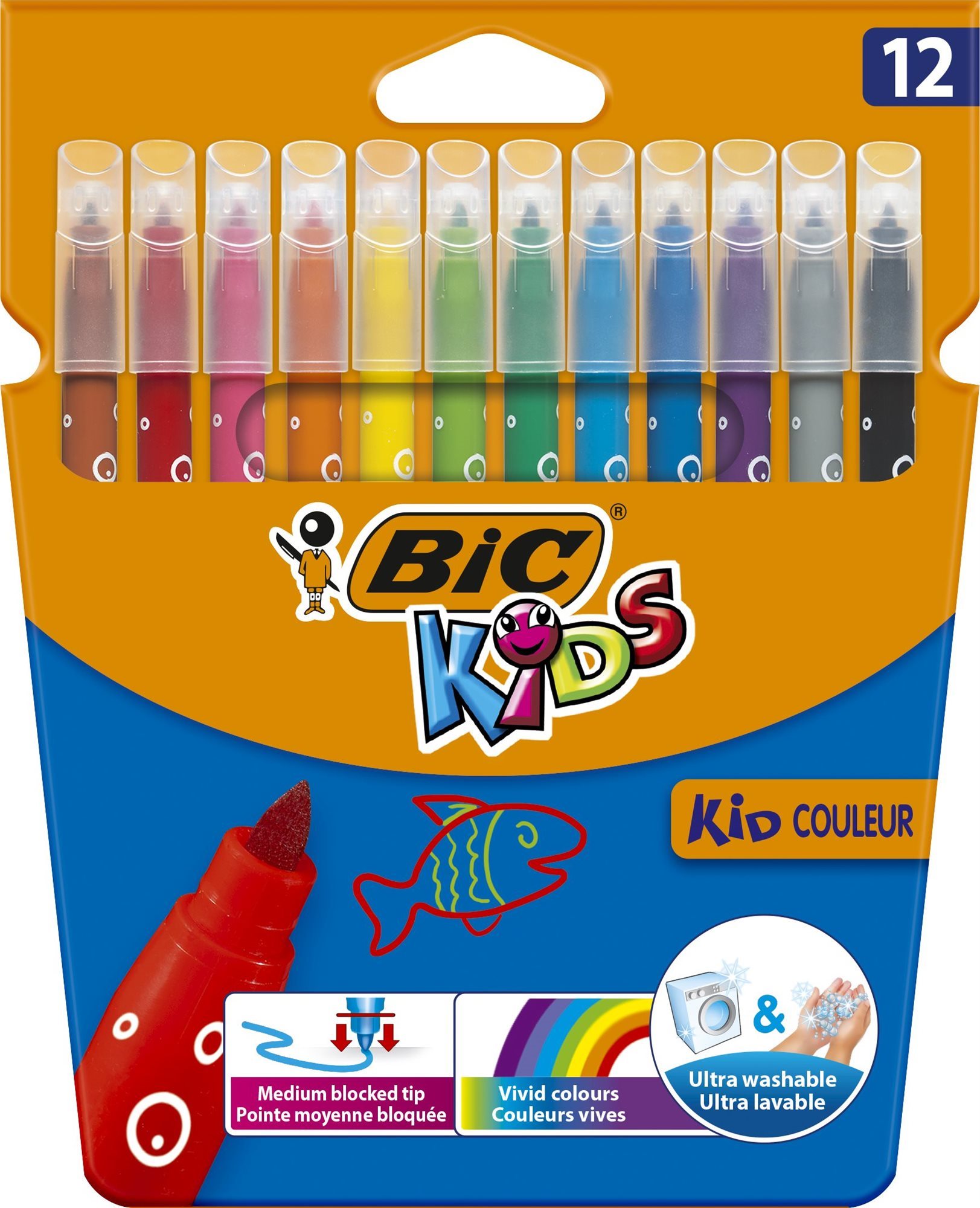 BIC Kids vékony 12 szín