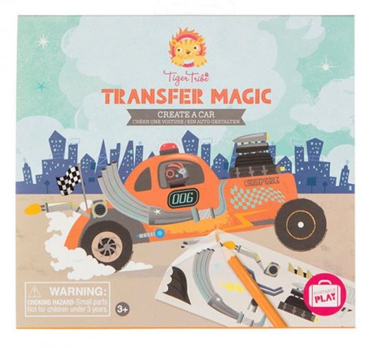 Csináld magad készlet gyerekeknek Transfer Magic / készíts autót