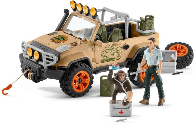 Schleich 42410 Terepjáró autó csörlővel