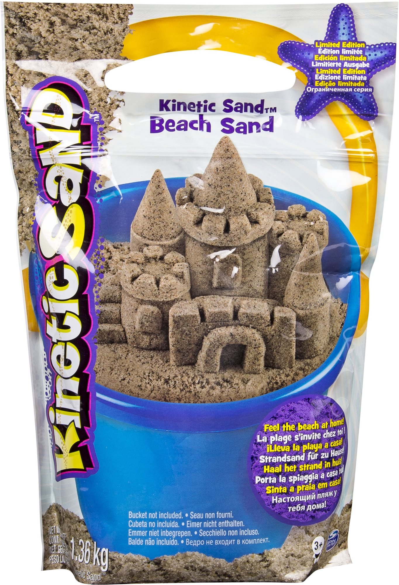 Kinetic Sand Természetes folyékony homok 1,4 kg