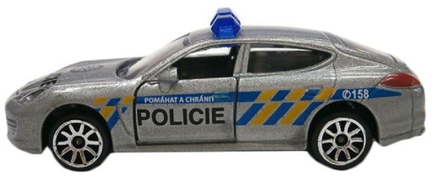 Játék autó Majorette fém rendőrségi autó CZ változat