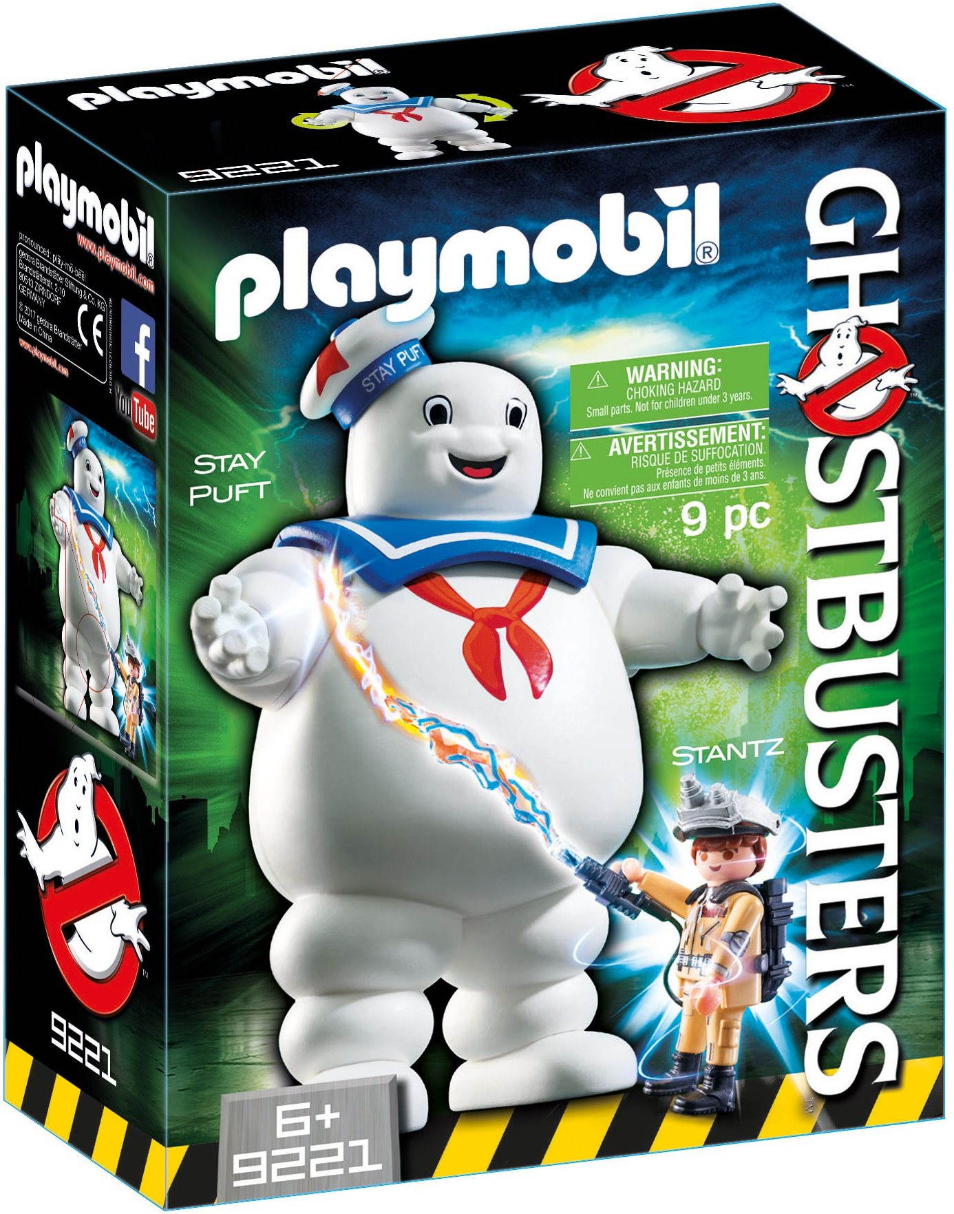 Playmobil Ghostbusters Stay Puft 9221 Habcsókszörny