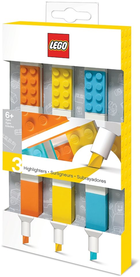 Szövegkiemelő LEGO Szövegkiemelő 3 db