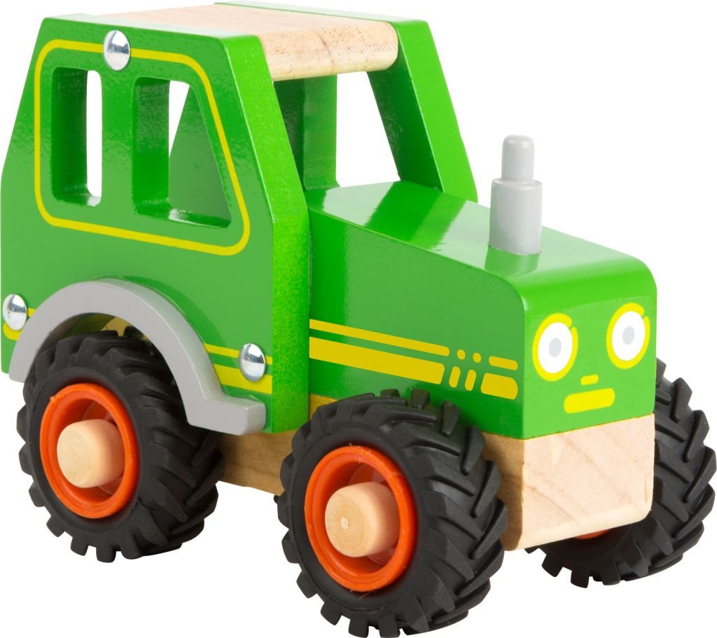 Small Foot Traktor - zöld
