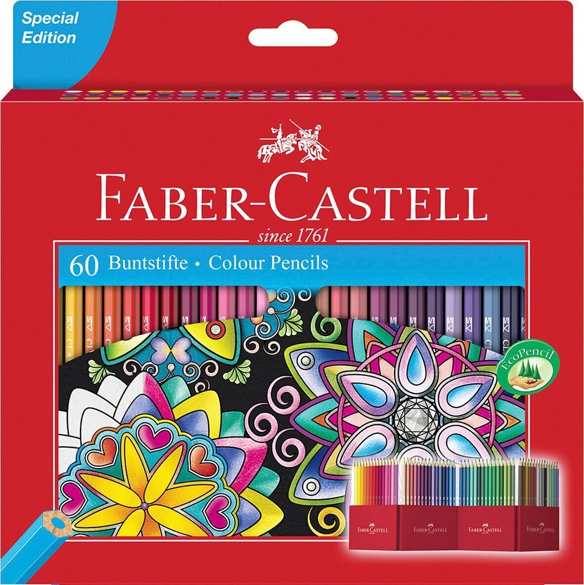 Faber-Castell ceruzák, 60 különböző színben