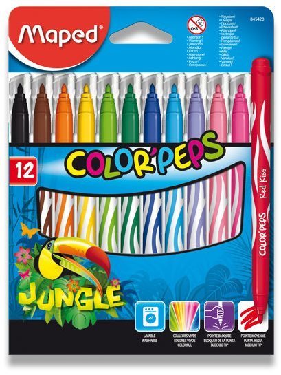Maped Color Peps Jungle, 12 színben