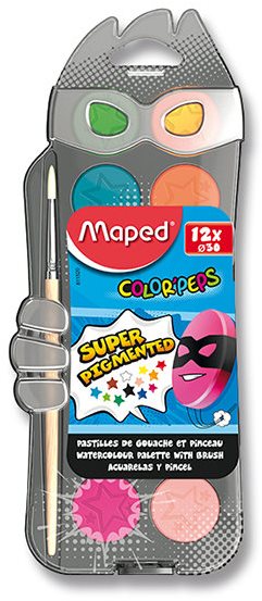 Vízfesték Maped Color Peps - 12 szín