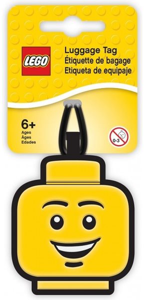 LEGO ikonikus poggyászcímke - Head Boy