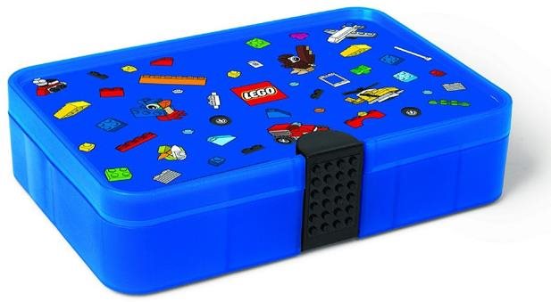 LEGO Iconic Doboz rekeszekkel - kék