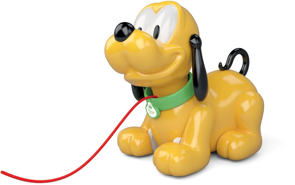 Húzós játék Clementoni Pluto - húzható kutya