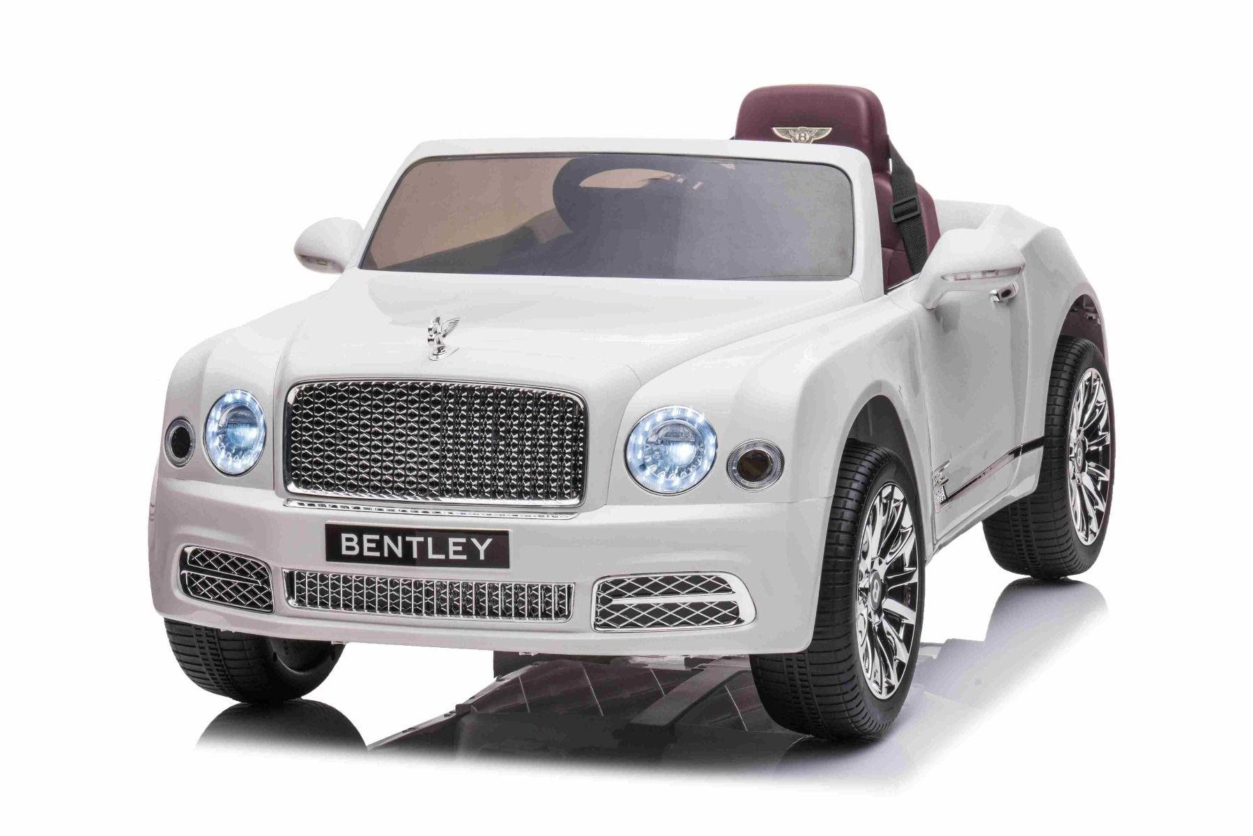 Elektromos autó Bentley Mulsanne 12 V, fehér