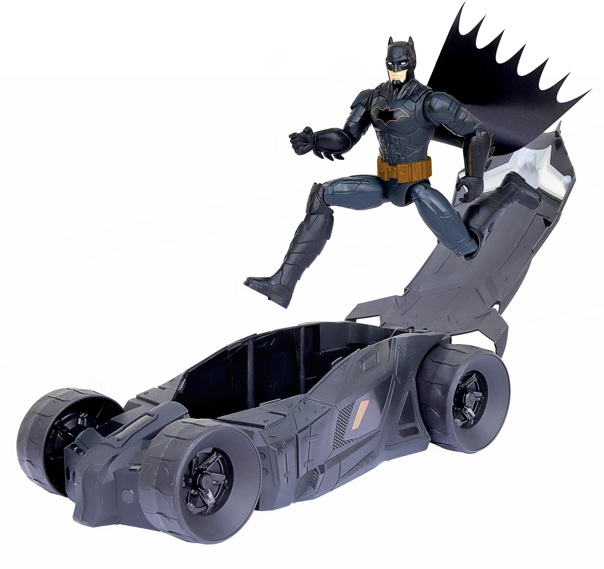 Batman figura Batmobillal, 30 cm