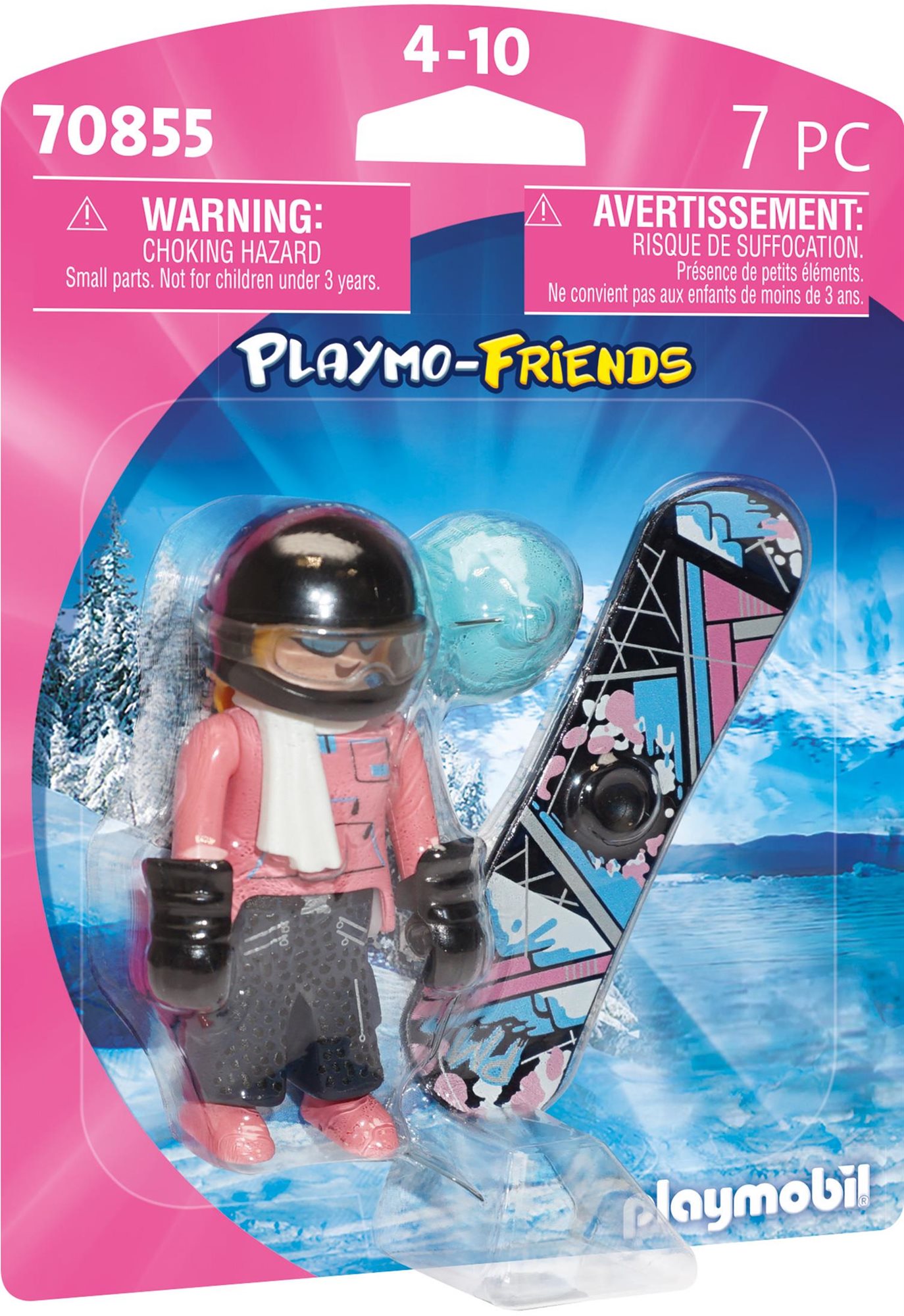 Playmobil 70855 Snowboardos lány
